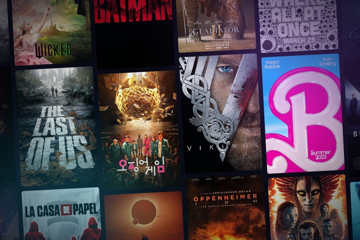 IPTV-Katalog mit Filmen und Serien, verfügbar auf allen Geräten